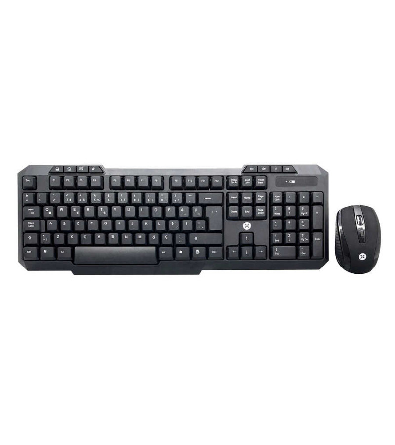 Dexim KM-317 Slim Serisi Kablosuz Klavye Mouse Seti DKM004