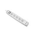 Dexim Akım Koruyucu 5'li Priz +2.1 A 2 li USB Giriş DAKSS0001