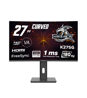 Dexim K27SG 27'' 180Hz 1ms (Hdmı+Dp) Freesync Adaptive Sync Full Hd Curved Fast Va Gaming Pivot Monitör